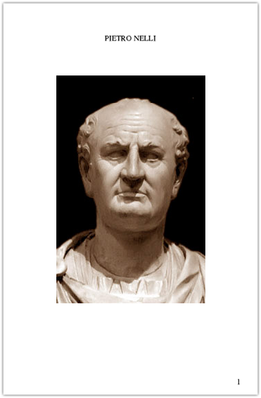 Profilo di Tito Flavio Vespasiano